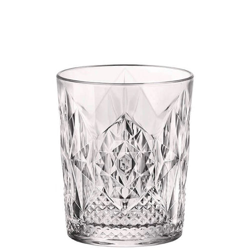 40 Cl Bormioli Rocco Stone Bicchiere Whisky In Vetro Set 6 Pezzi