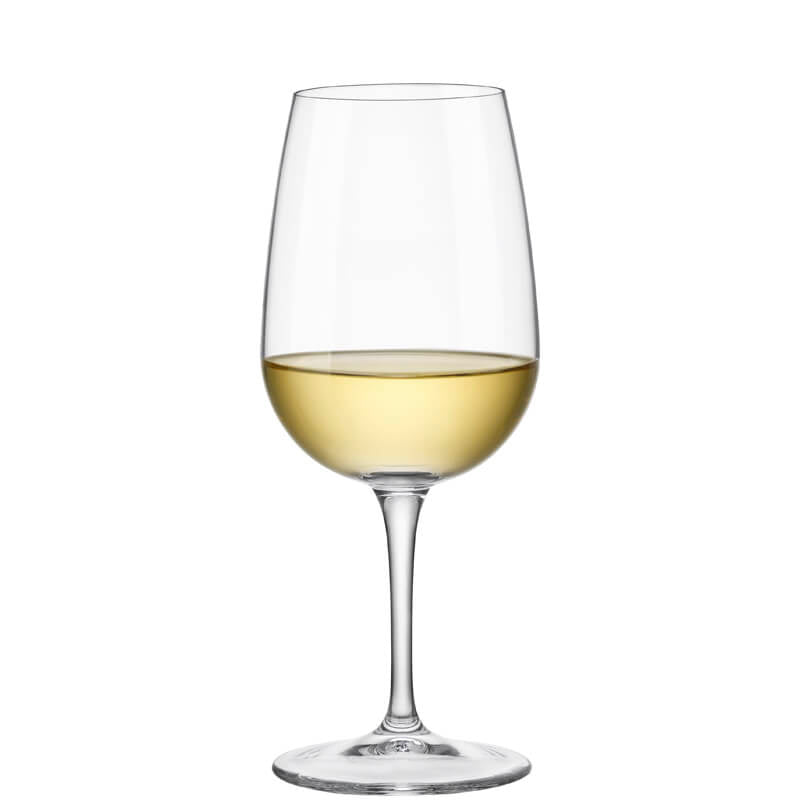 40 Cl Bormioli Rocco Inventa Calice Vino Bianco In Vetro Set 6 Pezzi