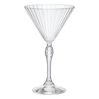 25 Cl Bormioli Rocco America 20S Bicchiere Martini In Vetro Set 6 Pezzi