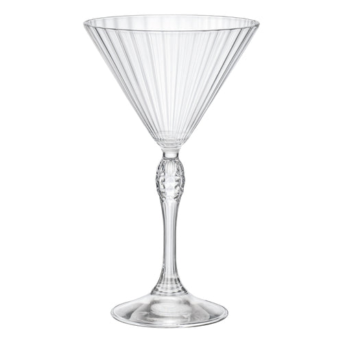 25 Cl Bormioli Rocco America 20S Bicchiere Martini In Vetro Set 6 Pezzi