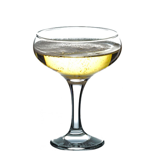 27 Cl Pasabahce Bistro Coppa Champagne In Vetro Set 6 Pezzi