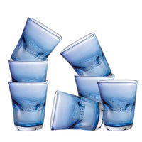 35 Cl Dali Bicchiere Acqua In Vetro Set 6 Pezzi