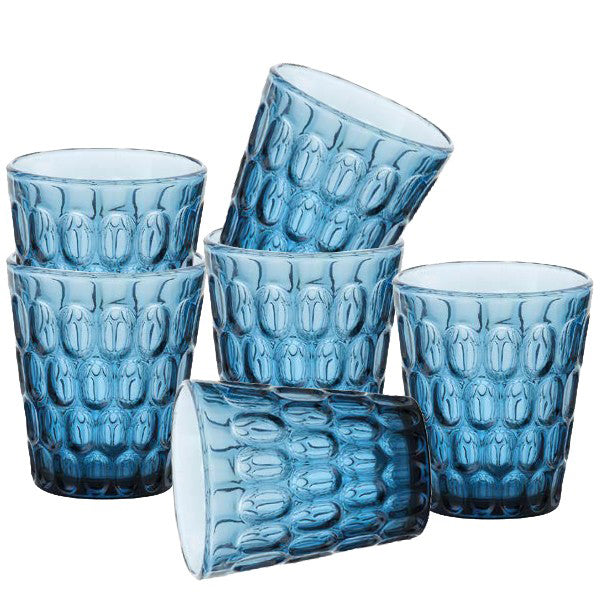 30 Cl Camelot Bicchiere Acqua In Vetro Set 6 Pezzi
