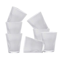 35 Cl Dali Bicchiere Acqua In Vetro Set 6 Pezzi