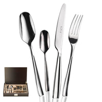 Pintinox Infinito Servizio Posate In Acciaio Inox Forgiato Set 24 Pz