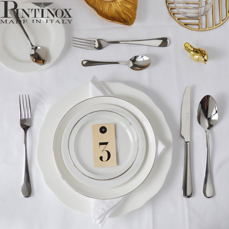 Pintinox Coliseum Cucchiaio Gourmet In Acciaio Inox Set 12 Pz