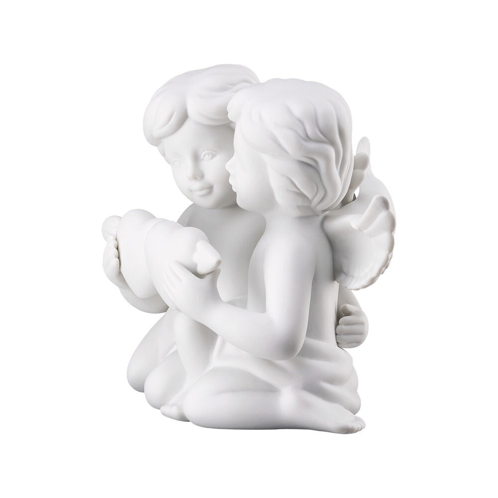 Rosenthal Angels Coppia Angeli Cuore In Porcellana