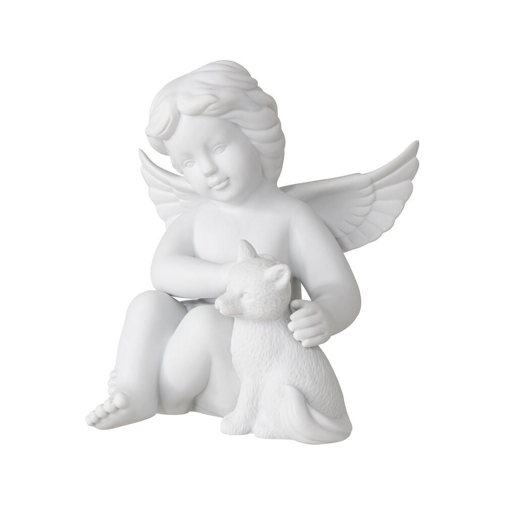 Rosenthal Angels Angelo Con Volpe In Porcellana