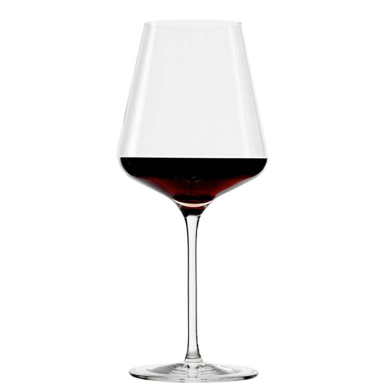 64 5 Cl Stolzle Lausitz Quatrophil Calice Vino Rosso Bordeaux In Vetro Set 6 Pezzi