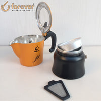 4 Tz Forever Miss Orzo Caffettiera Orzo In Alluminio