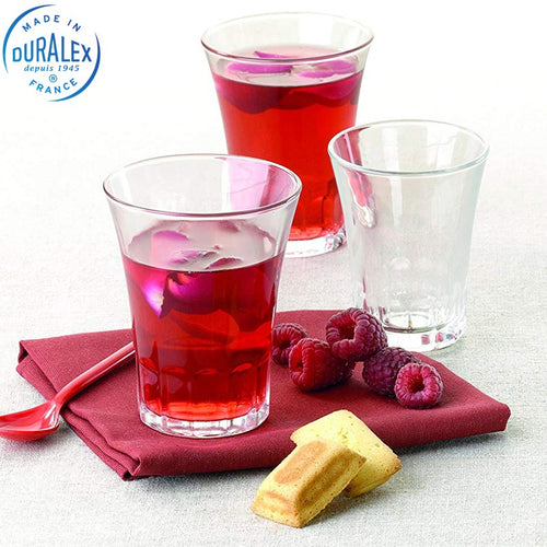 17 Cl Duralex Amalfi Bicchiere Multiuso In Vetro Temperato Set 4 Pz