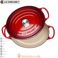 29 Cm Le Creuset Cocotte Evolution Casseruola Ovale In Ghisa