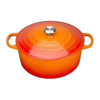 24 Cm Le Creuset Cocotte Evolution Casseruola Rotonda In Ghisa