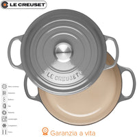 24 Cm Le Creuset Cocotte Evolution Casseruola Rotonda In Ghisa
