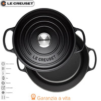 24 Cm Le Creuset Cocotte Evolution Casseruola Rotonda In Ghisa