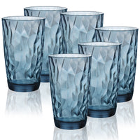 47 Cl Bormioli Rocco Diamond Bicchiere Bibita In Vetro Set 6 Pezzi