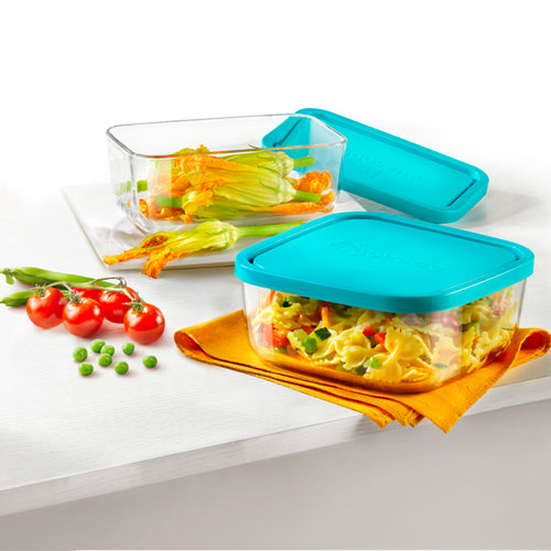 Bormioli Rocco Frigoverre Classic Contenitore Per Alimenti Set 5 Pz