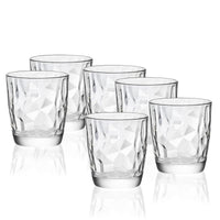 38 5 Cl Bormioli Rocco Diamond Bicchiere Acqua In Vetro Set 6 Pezzi