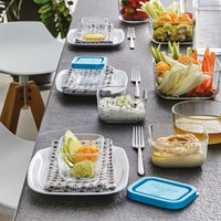 Bormioli Rocco Frigoverre Classic Contenitore Per Alimenti Set 3 Pz