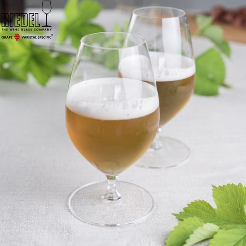 43 5 Cl Riedel Veritas Calice Birra In Vetro Soffiato Set 2 Pezzi