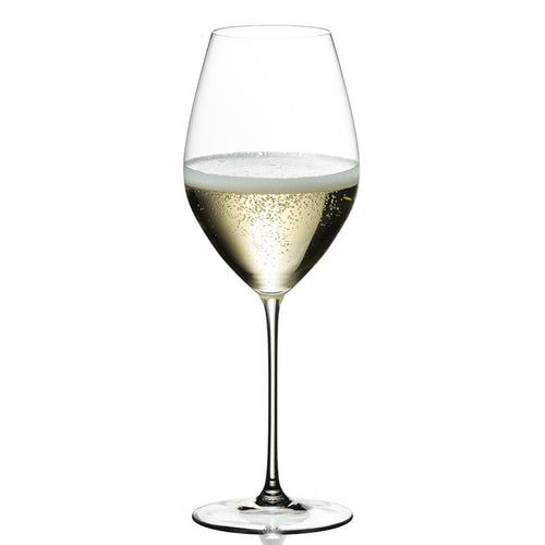65 Cl Riedel Veritas Calice Flute In Vetro Soffiato Set 2 Pezzi