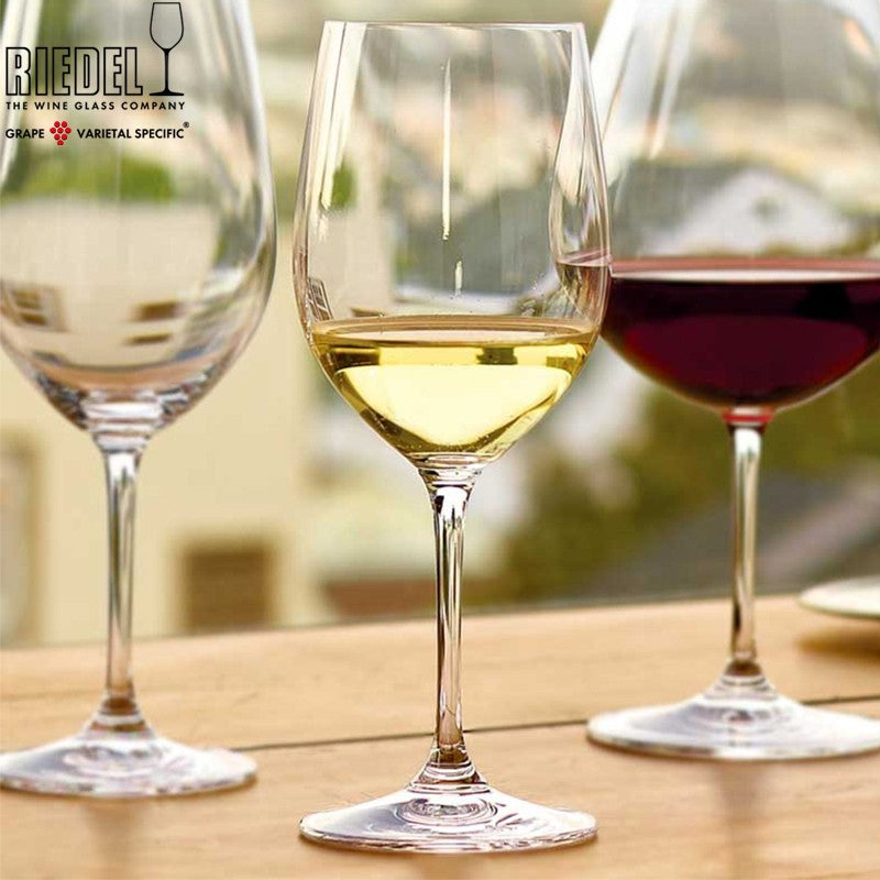 37 Cl Riedel Veritas Calice Vino Bianco In Vetro Soffiato Set 2 Pezzi