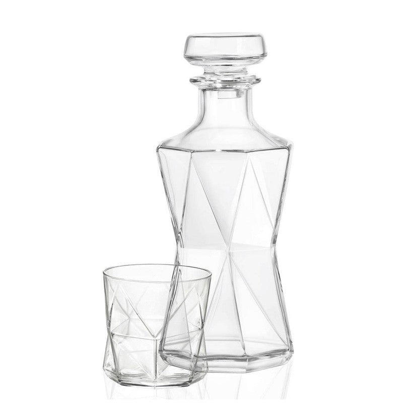 Bormioli Rocco Cassiopea Set Whisky In Vetro Set 7 Pezzi