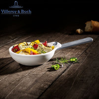 35 Cl Villeroy And Boch Bbq Passion Tegamino In Porcellana Set 2 Pz