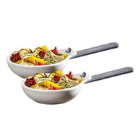 35 Cl Villeroy And Boch Bbq Passion Tegamino In Porcellana Set 2 Pz