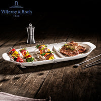 52X22 Cm Villeroy And Boch Bbq Passion Piatto Portata In Porcellana