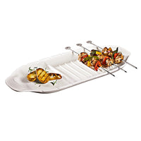 52X22 Cm Villeroy And Boch Bbq Passion Piatto Portata In Porcellana