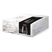 34 Cl Bormioli Rocco Inalto Uno Bicchiere Acqua In Vetro Set 6 Pezzi