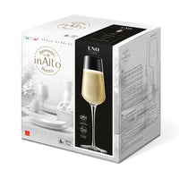28 5 Cl Bormioli Rocco Inalto Uno Calice Flute In Vetro Set 6 Pezzi
