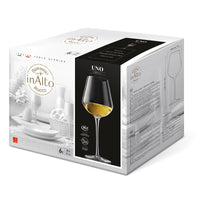 38 Cl Bormioli Rocco Inalto Uno Calice Vino Bianco In Vetro Set 6 Pezzi