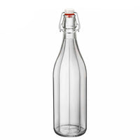 1 Litro Bormioli Rocco Oxford Bottiglia Con Tappo Ermetico In Vetro Set 6 Pz