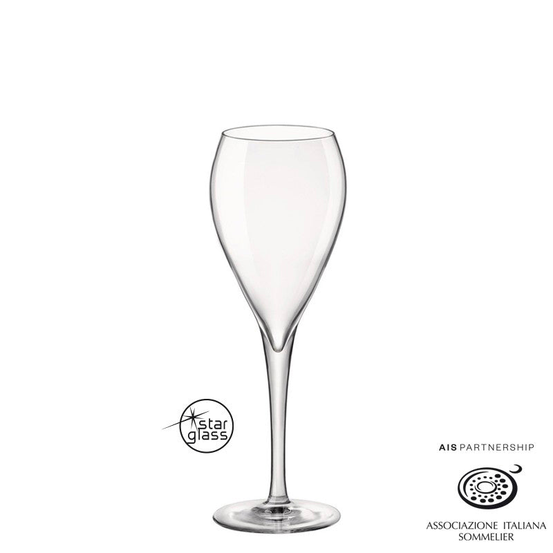 15 Cl Bormioli Rocco Inalto Tre Sensi Calice Flute In Vetro Set 6 Pezzi