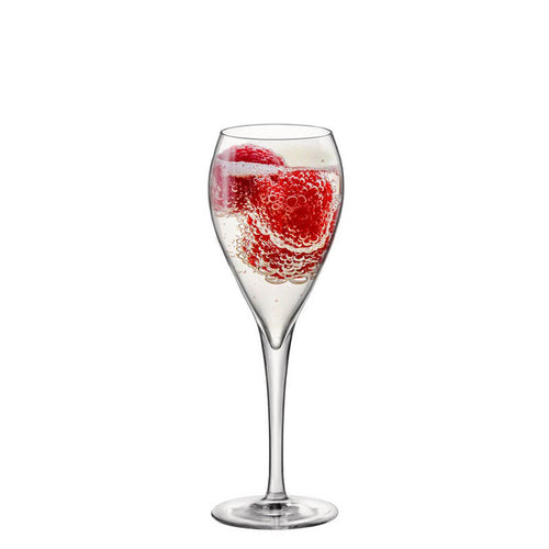 15 Cl Bormioli Rocco Inalto Tre Sensi Calice Flute In Vetro Set 6 Pezzi