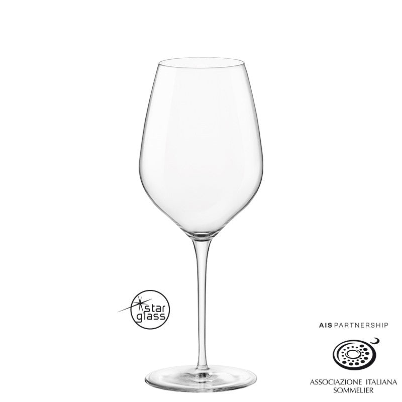 43 Cl Bormioli Rocco Inalto Tre Sensi Calice Vino Rosso In Vetro Set 6 Pezzi