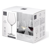 55 Cl Bormioli Rocco Inalto Tre Sensi Calice Vino Rosso In Vetro Set 6 Pezzi