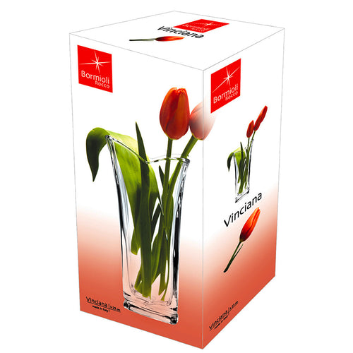 23 Cm Bormioli Rocco Vinciana Vaso In Vetro