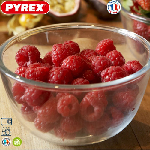 Pyrex Classic Coppe Multiuso In Vetro Borosilicato Set 3 Pz