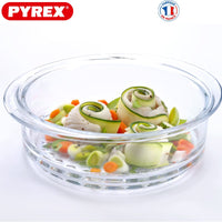 Pyrex Classic Cestello Vapore Rotondo In Vetro Borosilicato