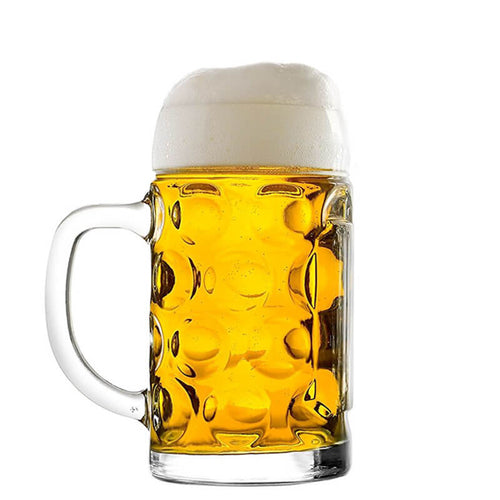 50 Cl Stolzle Lausitz Isar Boccale Birra In Vetro Set 6 Pezzi