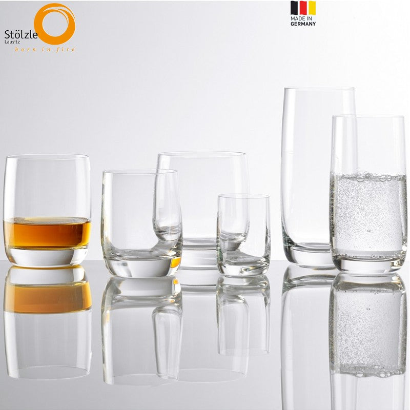 27 5 Cl Stolzle Lausitz Weinland Bicchiere Rum In Vetro Set 6 Pezzi