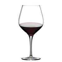 65 Cl Stolzle Lausitz Exquisit Calice Vino Rosso Burgundy In Vetro Set 6 Pezzi