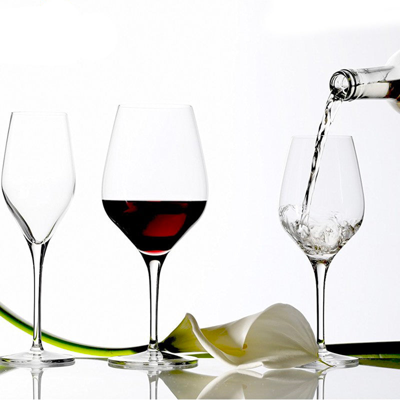 64 5 Cl Stolzle Lausitz Exquisit Calice Vino Rosso Bordeaux In Vetro Set 6 Pezzi