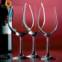 65 Cl Stolzle Lausitz Classic Long Life Calice Vino Rosso Bordeaux In Vetro Set 6 Pezzi