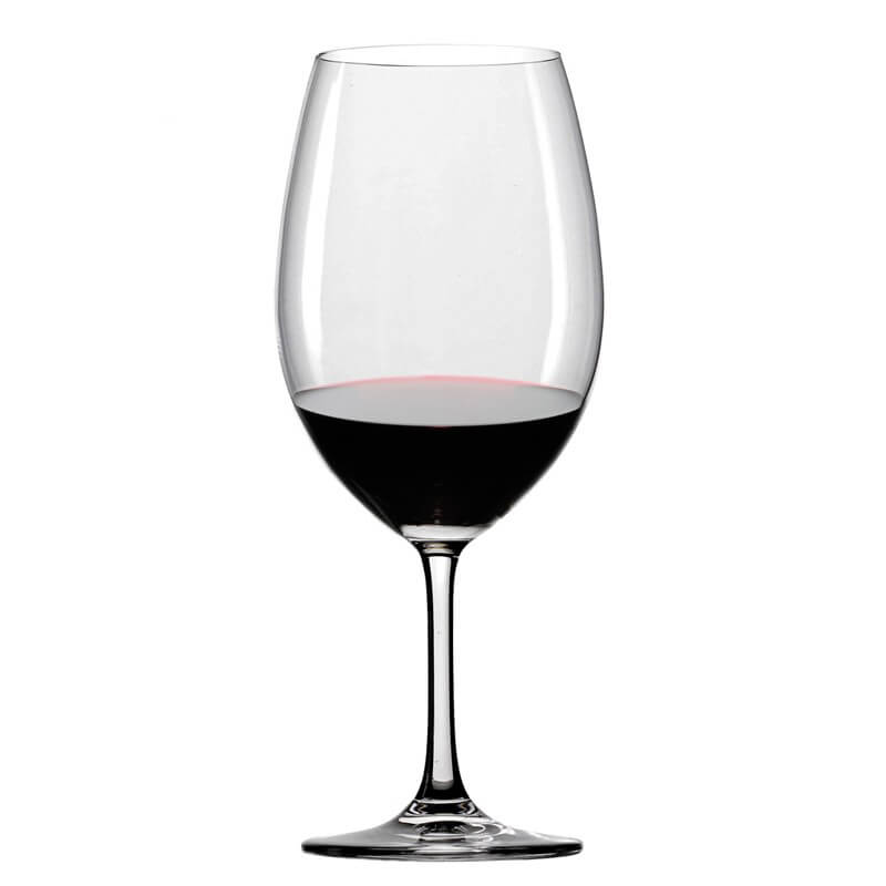 65 Cl Stolzle Lausitz Classic Long Life Calice Vino Rosso Bordeaux In Vetro Set 6 Pezzi