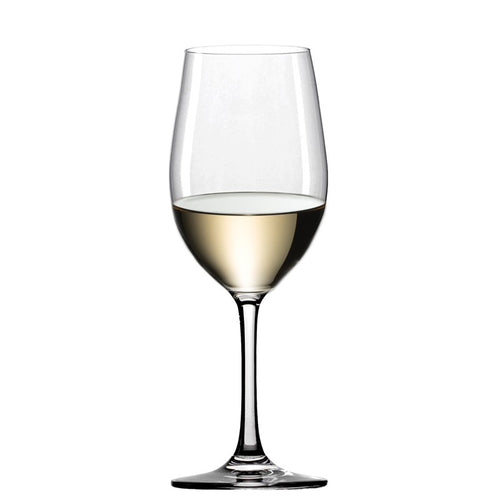 37 Cl Stolzle Lausitz Classic Long Life Calice Vino Bianco In Vetro Set 6 Pezzi