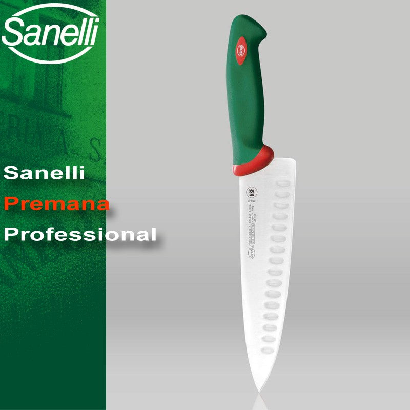 28 Cm Sanelli Premana Coltello Salmone Prosciutto In Acciaio Inox Aisi425 Polipropilene
